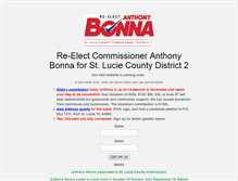 Tablet Screenshot of anthonybonna.com